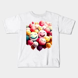 Magic of Smiles: Be Happy Kids T-Shirt